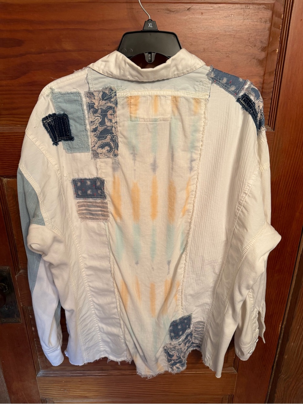 Free People Costa Bellana Patchwork Button up Shirt - Picture 7 of 9
